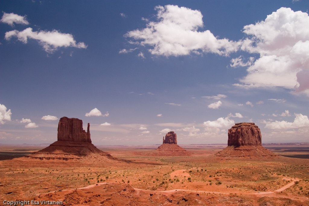 Experiencing natural wonders and the red man's greed in Monument Valley.