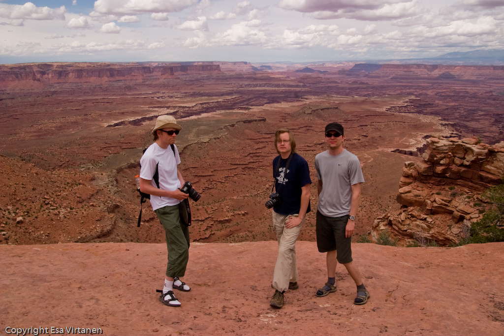 Men at Canyonlands.