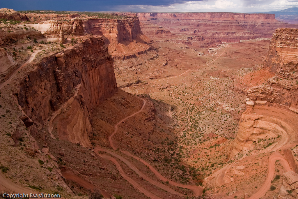 Shafer Trail, Canyonlands.