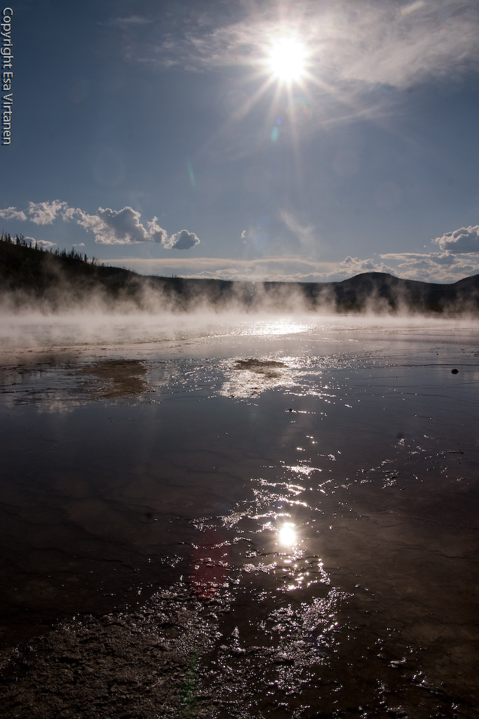 Grand Prismatic Spring, Yellowstone.