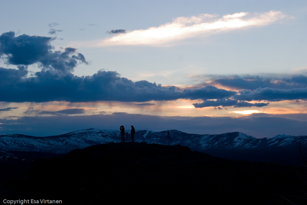 Yet more sunset at Yellowstone.