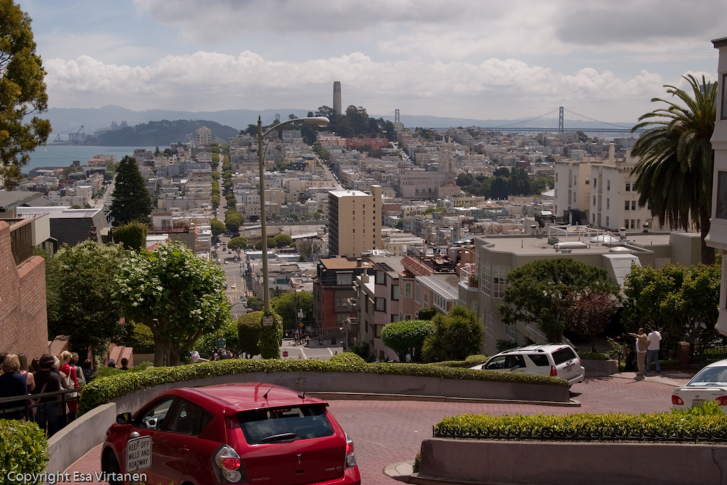 Lombard Street, San Francisco.