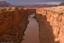 Crossing the Colorado river.