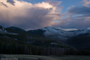 Sunset at Yellowstone.