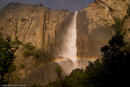 A waterfall in Yosemite.