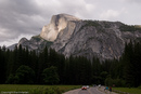 Half-Dome from Yosemite Canyon.